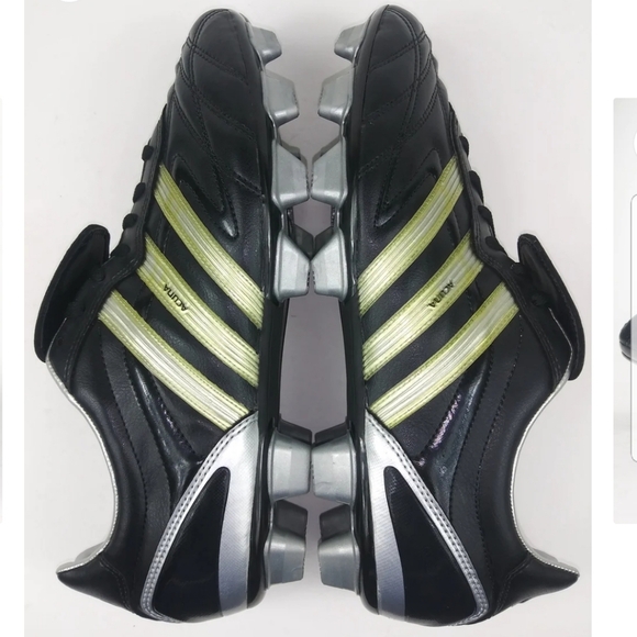 Adidas Acuna Trx Fg Soccer Boots Cleats 030543 2007 Us 13 Men's, Black & Grey - Picture 10 of 14